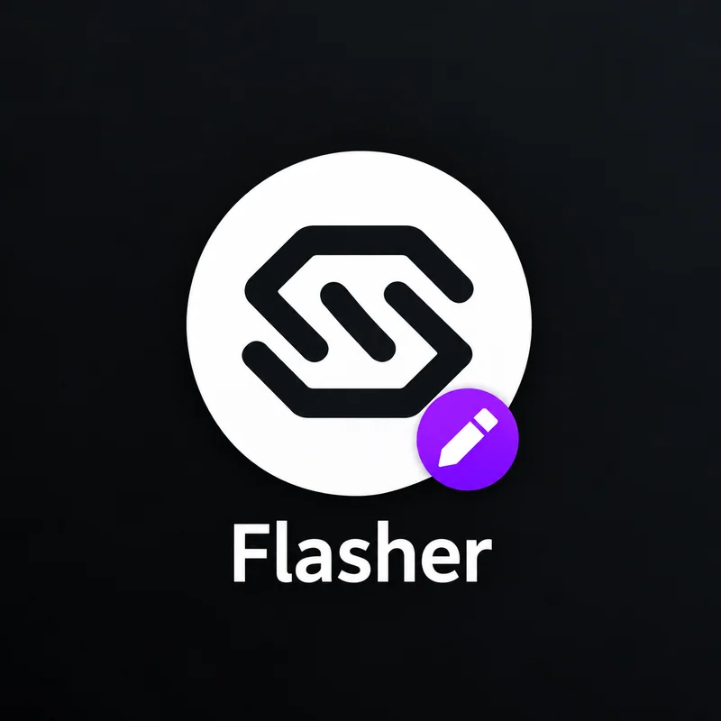 Launch the Flasher application from the desktop.