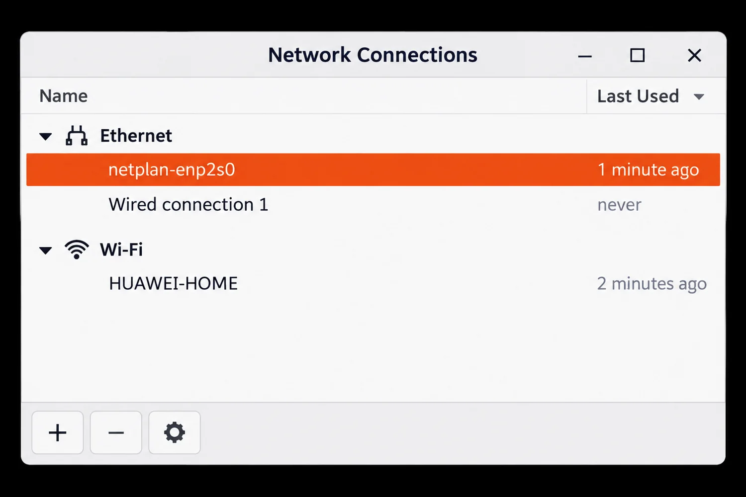 Network Connections